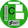 Etiqueta medioambiental DGT C